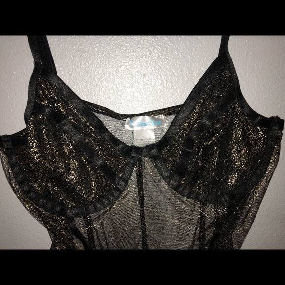 Sexy golden mesh body suit! - Picture 3 of 3